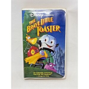 The Brave Little Toaster VHS 1987 Disney Video Tape 80s Animation VTG Clamshell